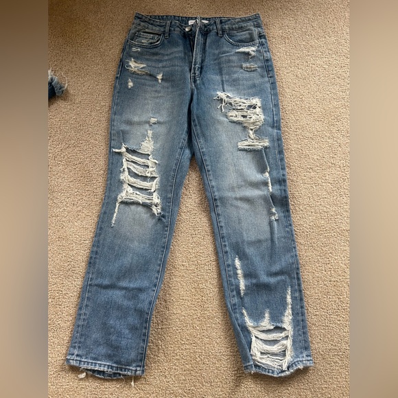 NWOT Flying monkey straight jeans - Picture 2 of 3
